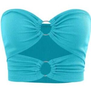 Blue Women's Tube Top